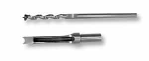 3/8" X5/8" HOLLOW MORTISING CHISEL AND BIT (SET)